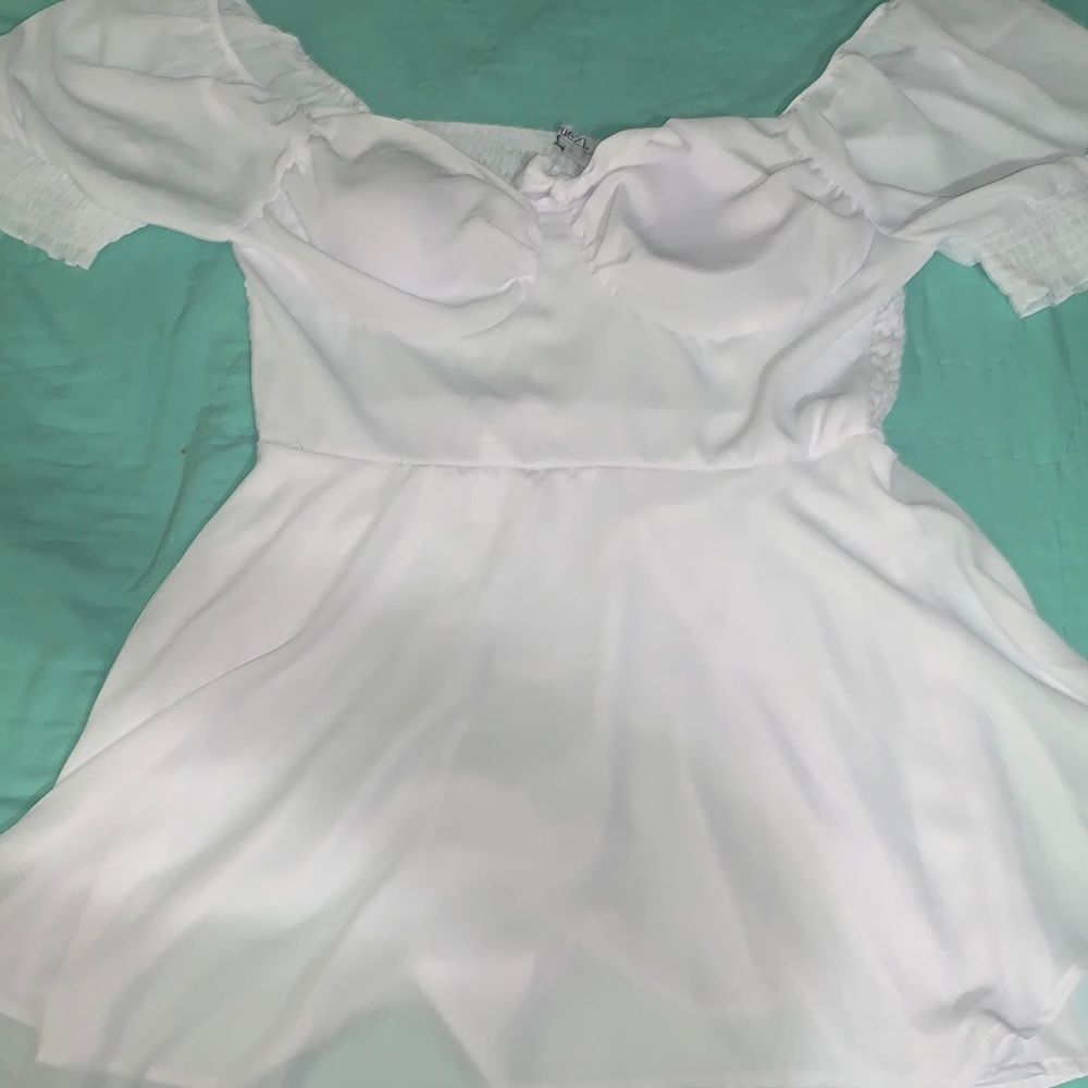 Angel white dress